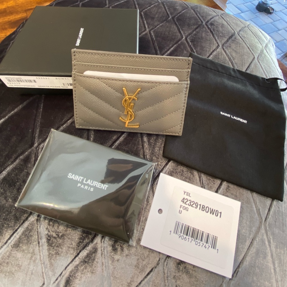 YSL card holder